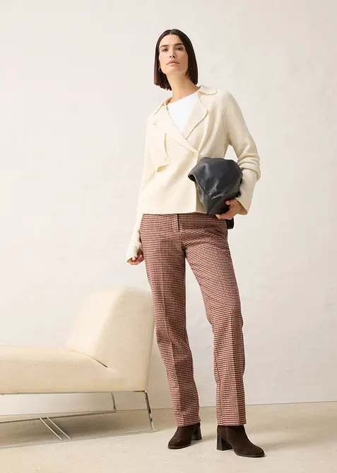 Cardigan in misto lana, bonprix