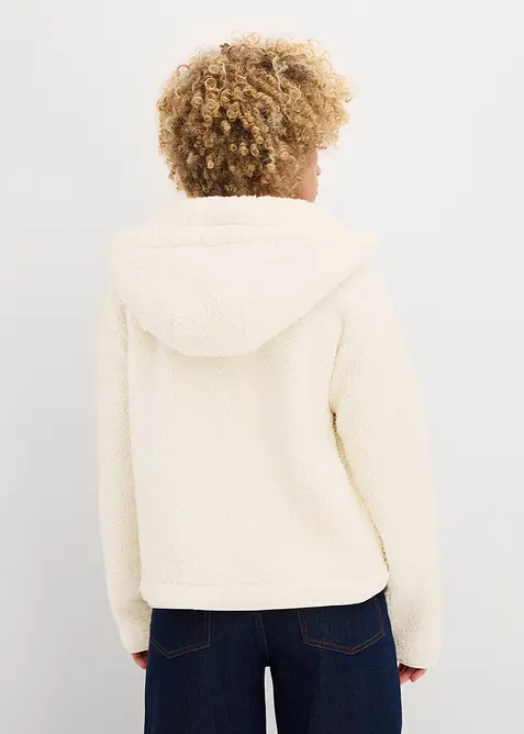 Giacca in pile teddy, bonprix