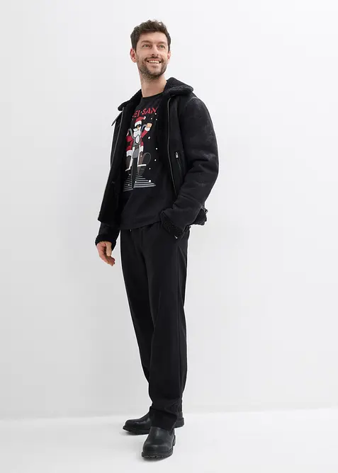 T-shirt natalizia in cotone biologico, bonprix