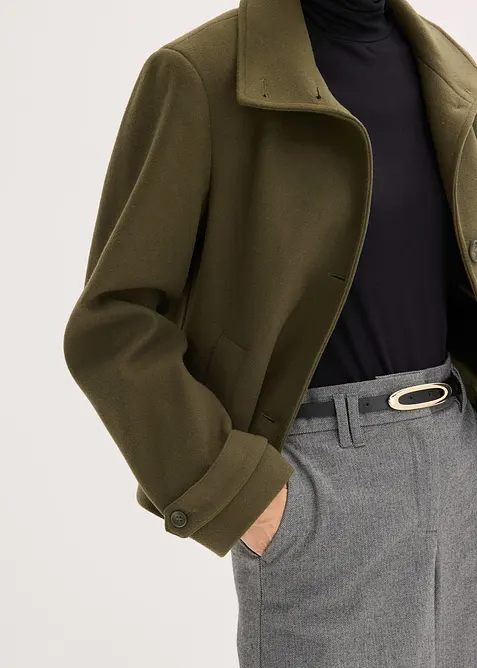 Giacca in simil lana, bonprix