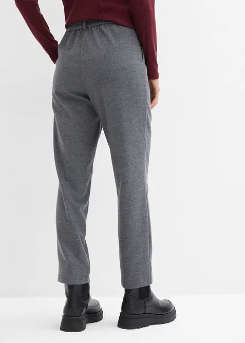 Pantaloni barrel in morbido misto viscosa, bonprix