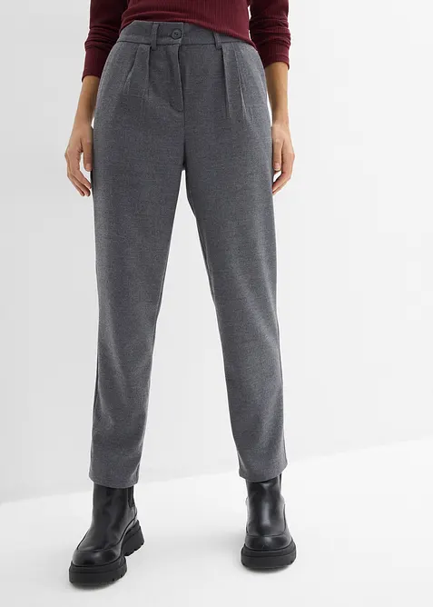 Pantaloni barrel in morbido misto viscosa, bonprix