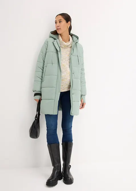 Cappotto prémaman 3 in 1 con inserto babywearing, bonprix