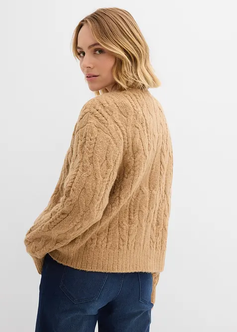 Cardigan in maglia grossa, bonprix