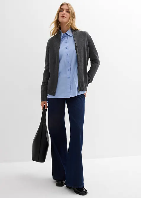 Cardigan in puro cotone biologico, bonprix