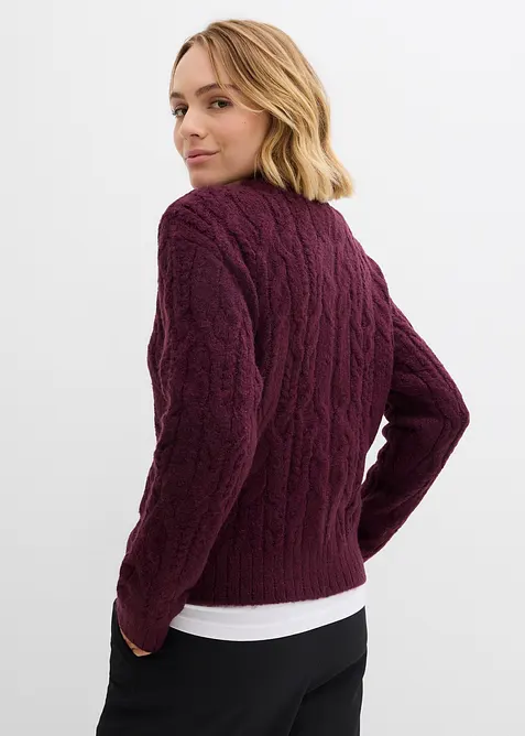 Cardigan in maglia grossa, bonprix