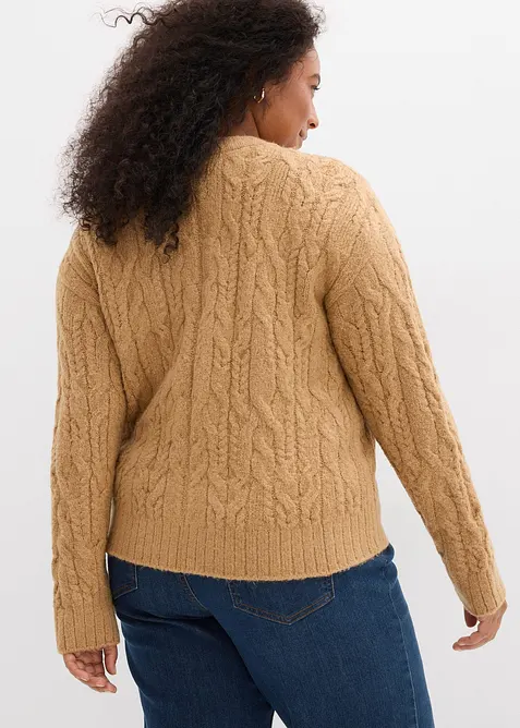 Cardigan in maglia grossa, bonprix