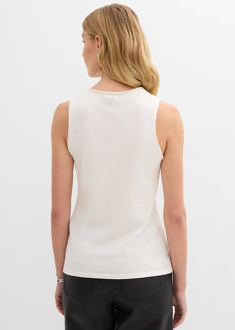 Top in maglia di puro cotone, bonprix