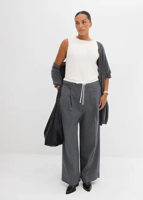 Top in maglia di puro cotone, bonprix