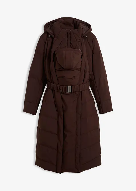 Giubbotto prémaman trapuntato 2 in 1 con inserto babywearing, bonprix