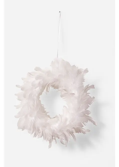 Soprammobile ghirlanda con piume, bonprix