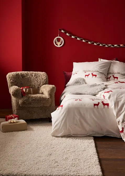 Ghirlanda decorativa da appendere con testa di alce, bonprix