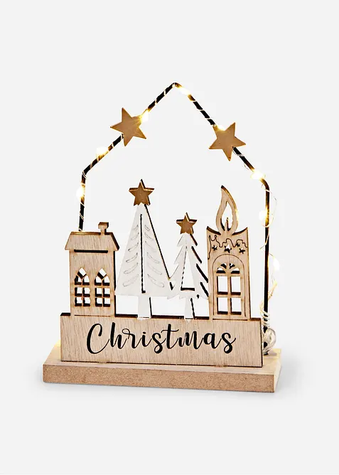 Decorazione LED a forma di casetta, bonprix
