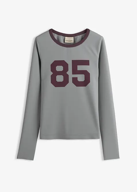 Maglia a maniche lunghe in jersey leggero, bonprix