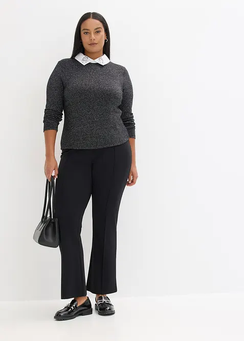 Maglia in misto cotone, bonprix