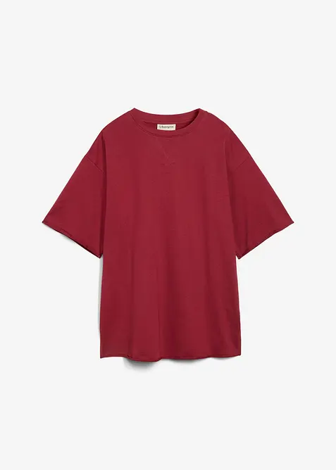 Felpa lunga in puro cotone, bonprix