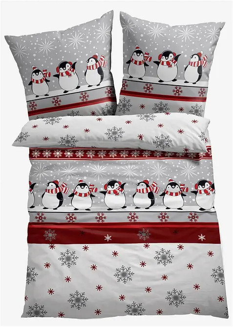 Biancheria da letto con pinguini, bonprix