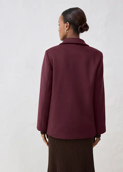 Caban in misto lana, bonprix