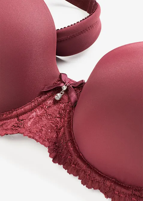 Reggiseno con coppe preformate e spalline imbottite, bonprix