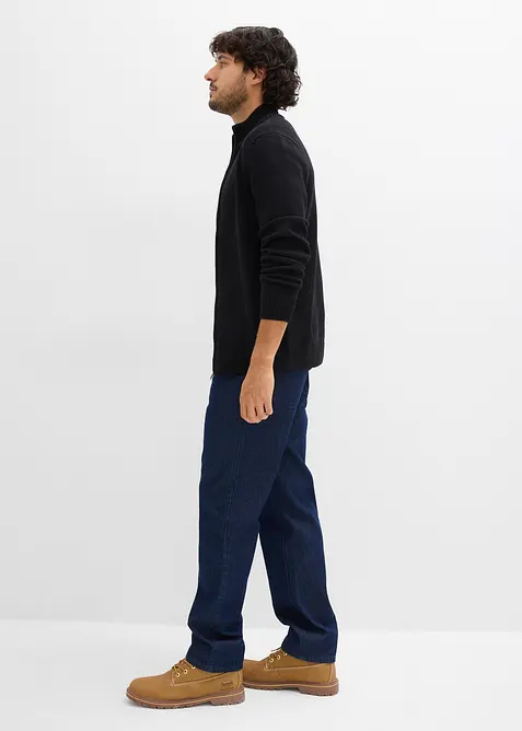 Cardigan con collo dritto e cotone riciclato, bonprix