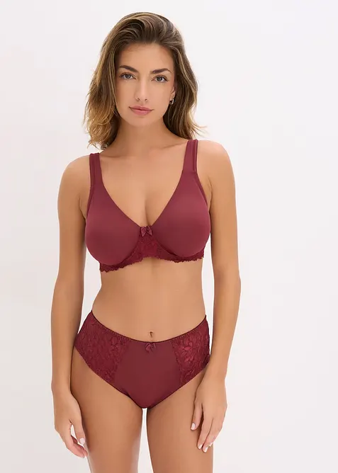 Slip alto con pizzo delicato (pacco da 2), bonprix