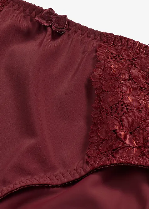 Slip alto con pizzo delicato (pacco da 2), bonprix