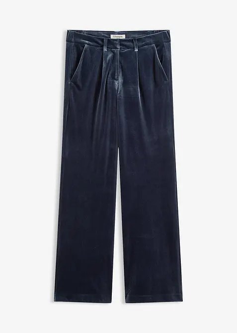 Pantaloni in velluto morbido, bonprix