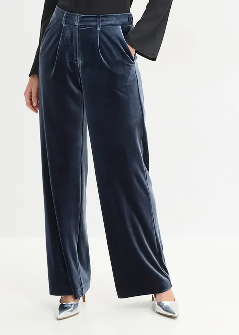 Pantaloni in velluto morbido, bonprix