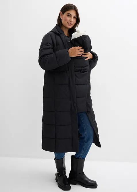 Giubbotto prémaman imbottito 2 in 1 con inserto babywearing, bonprix