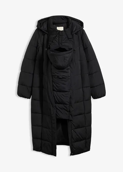 Giubbotto prémaman imbottito 2 in 1 con inserto babywearing, bonprix