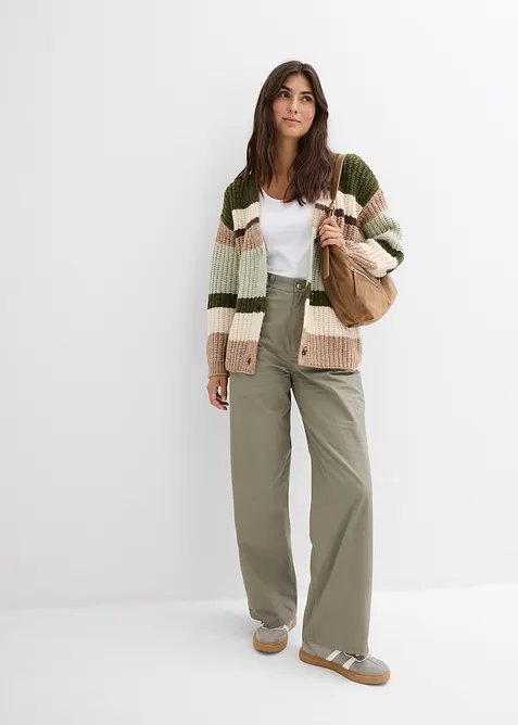 Cardigan in filato grosso con colori sfumati, bonprix