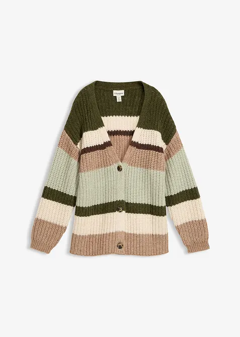 Cardigan in filato grosso con colori sfumati, bonprix