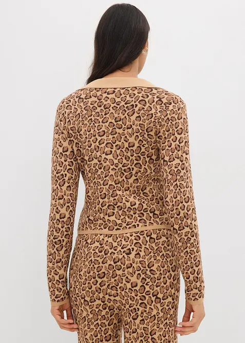 Cardigan corto in filato fine, bonprix