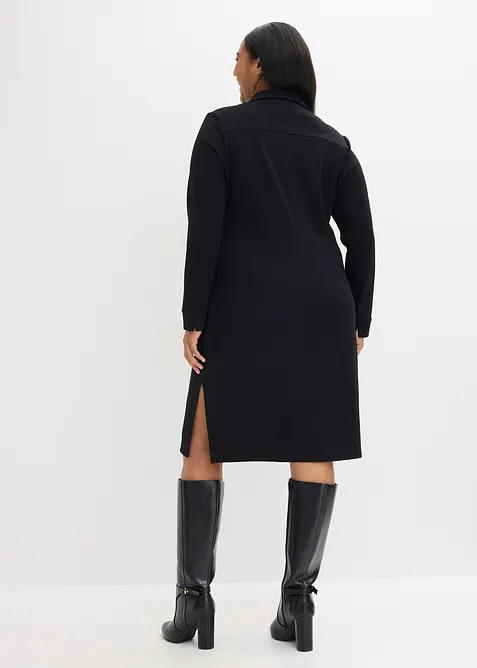 Abito chemisier in punto di Roma, bonprix