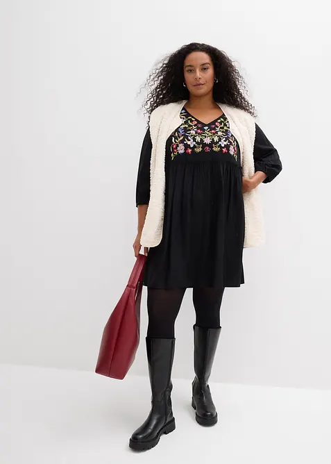 Abito tunica in viscosa fluente, bonprix