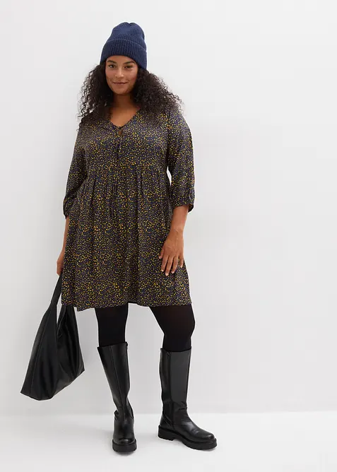 Abito tunica in viscosa fluente, bonprix