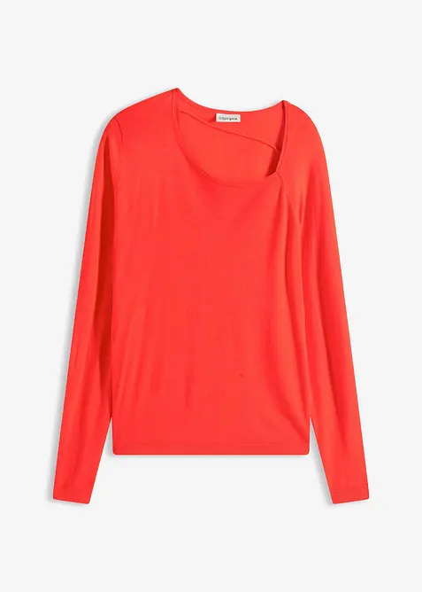 Maglione in misto viscosa fluente, bonprix