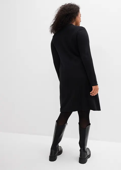 Abito in maglia svasato, bonprix