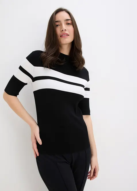 Maglione in filato fine, bonprix