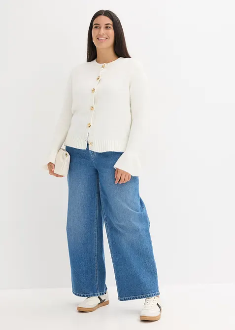 Cardigan con bottoni decorativi, bonprix