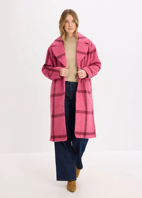 Cappotto oversize in simil lana, bonprix