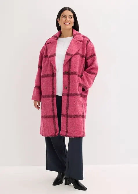 Cappotto oversize in simil lana, bonprix
