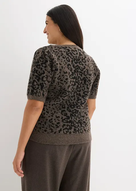 Maglione con maniche a palloncino, bonprix