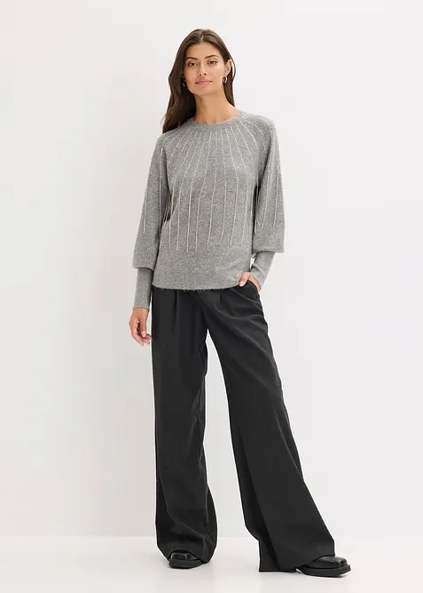 Maglione con strass, bonprix