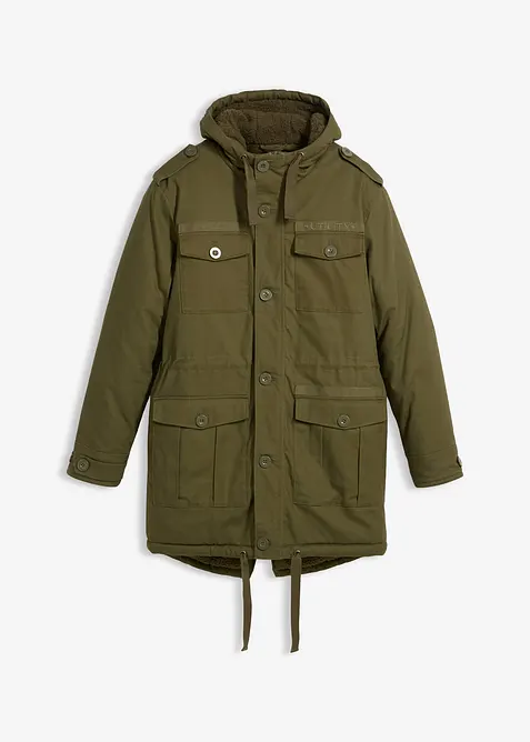 Parka da campo invernale  fodera teddy morbida, bonprix