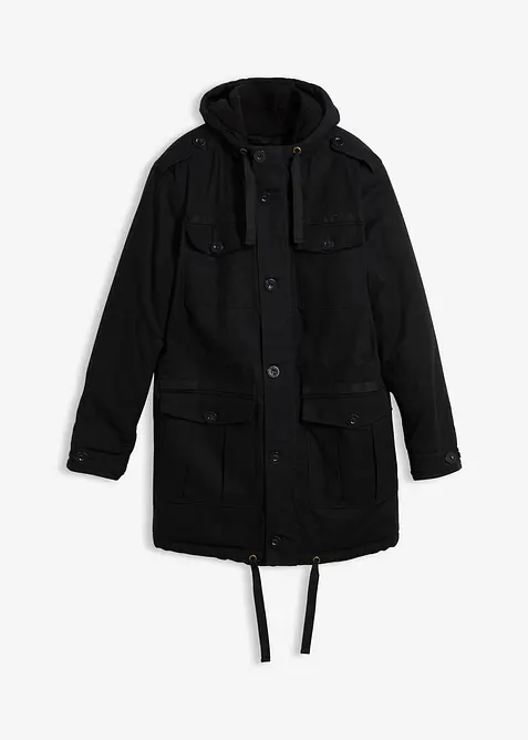 Parka da campo invernale  fodera teddy morbida, bonprix