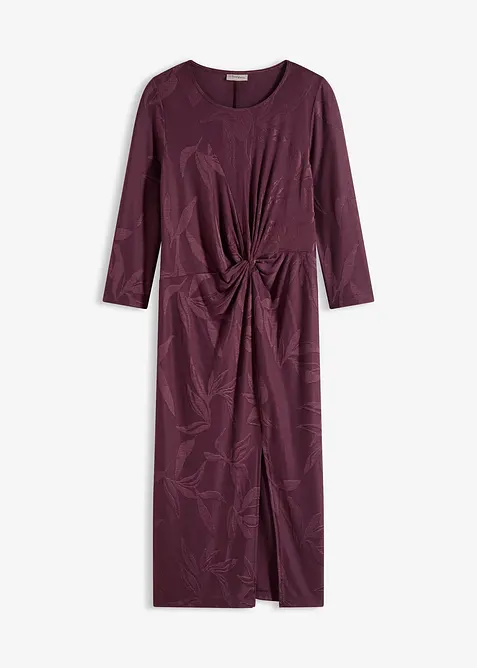 Abito midi jacquard, bonprix