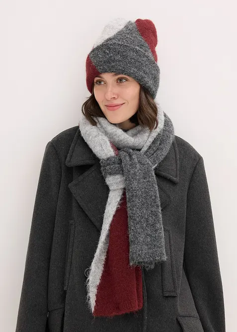 Sciarpa e berretto (set 2 pezzi), bonprix