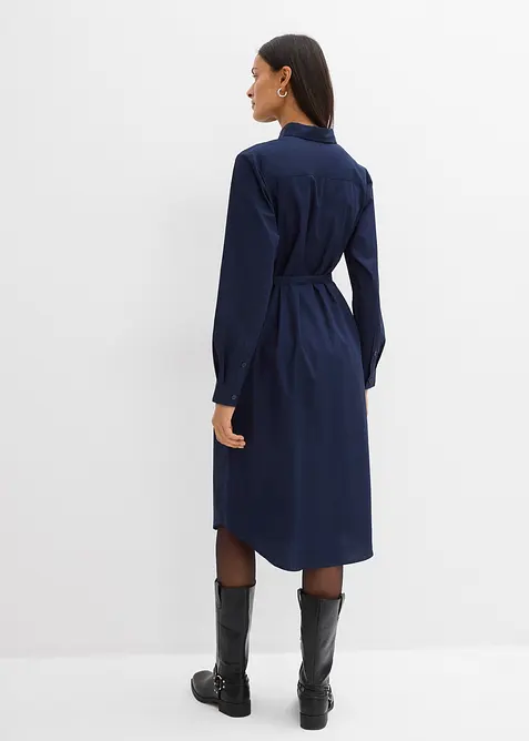 Abito midi in puro cotone biologico, bonprix