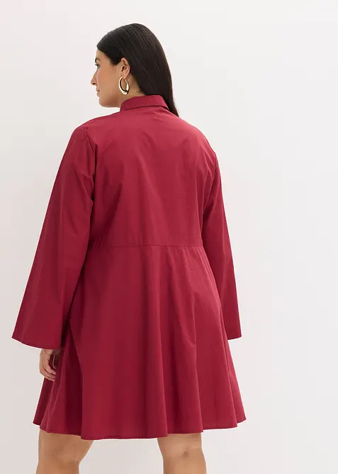 Abito chemisier in puro cotone, bonprix